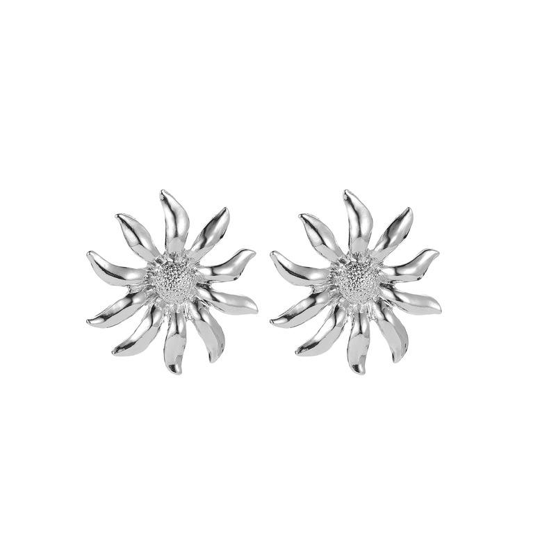 Trendy fashion earrings temperament sunflower earrings elegant sunflower goddess earrings