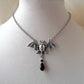 Exquisite Fashion Simple Ladies Alloy Plating Necklace Alloy Bat Pendant Jewelry