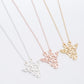 Hollow Giraffe Necklace Giraffe Geometric Animal Jewelry Pendant 19 Years Accessories Jewelry