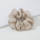 F3978 French Mori style solid color hair ring retro light silk surface simple net red hair accessories candy color elastic head rope