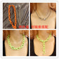 Jewelry Personality Tassel Adjustable Two-piece Set Item Decoration Hip Hop Trendy Keychain Exaggerated Chain Necklace