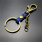 Top Layer Cowhide Key Chain Chain Belt Chain Key Ring Dog Buckle 1 Colors Leather Bag Pendant Antique Bronze