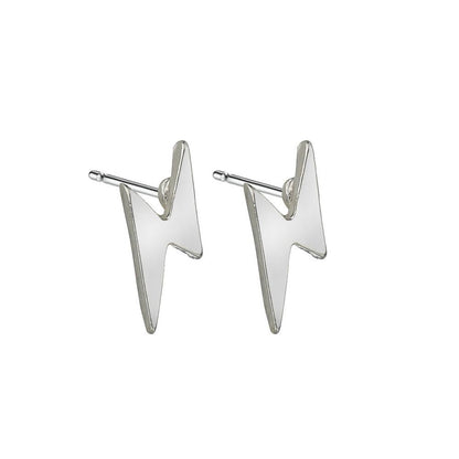 Accessories popular simple alloy lightning earrings INS lightning trendy earrings earrings