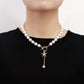 Jewelry Beach Shell Mix and Match Beaded Necklace Diamond Starfish Pendant Necklace Female Personality Necklace