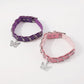 N1527 Harajuku exaggerated leather necklace hollow butterfly sweet cool necklace personality night choker collar