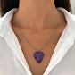 Explosive Hellfire Club Necklace for Men and Women Stranger Things Love Pendant Guitar Pick Necklace