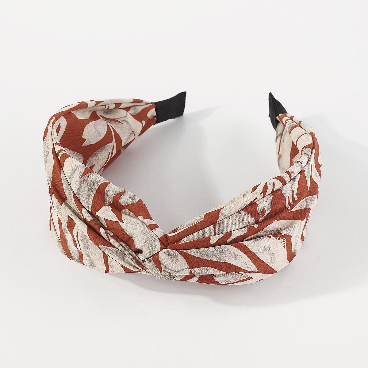 F517 retro old-fashioned wide-brimmed headband with cross personality tie-dye Sen Department age-reducing simple fashion headband
