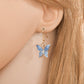 Jewelry Drip Oil Butterfly Earrings Female Retro Fashion Creative Earrings