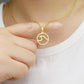Explosive Simple Wave Necklace Beautiful Ocean Wave Stainless Steel Jewelry