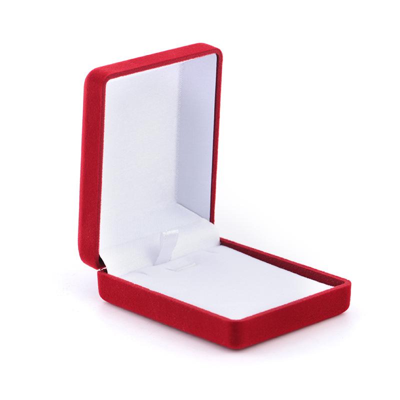Jewelry box exquisite velvet gift box jewelry box necklace box jewelry box earring ring box