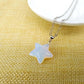Opal Pentagram Pendant Kids Clavicle Chain Natural Stone Necklace Ornament Halloween