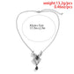 Jewelry Dark Gothic Water Drop Spider Necklace Personality Trendy Cool Halloween Gem Necklace Female