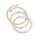 Fashion Chain Bracelet Simple Stretch Thread Imitation Pearl Bracelet Bracelet Accessories
