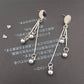 Popular Jewelry Long and Short Round Bead Pendant Earrings Stud Earrings Earrings