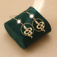 Jewelry Geometric Exaggerated Trendy Earrings Creative Design Fashion Gold Snake Earrings Earrings Earrings