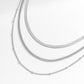 Jewelry Hip Hop Simple Metal Snake Bone Chain Necklace Retro Versatile Geometric Thin Chain Necklace