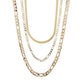 Popular fashion personality retro simple multi-layer women's necklace combination jewelry