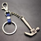 Pirate Hammer Alloy Pendant Keychain Bronze Antique Silver Quality Accessories Car Key Ring Bag Pendant