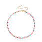 Jewelry Popular Imitation Pearl Color Soft Pottery Necklace Necklace Women's Street Shoot Pearl Necklace