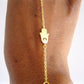 Jewelry Simple Hand of Fatima Bergamot Simple Finger Bracelet Bracelet