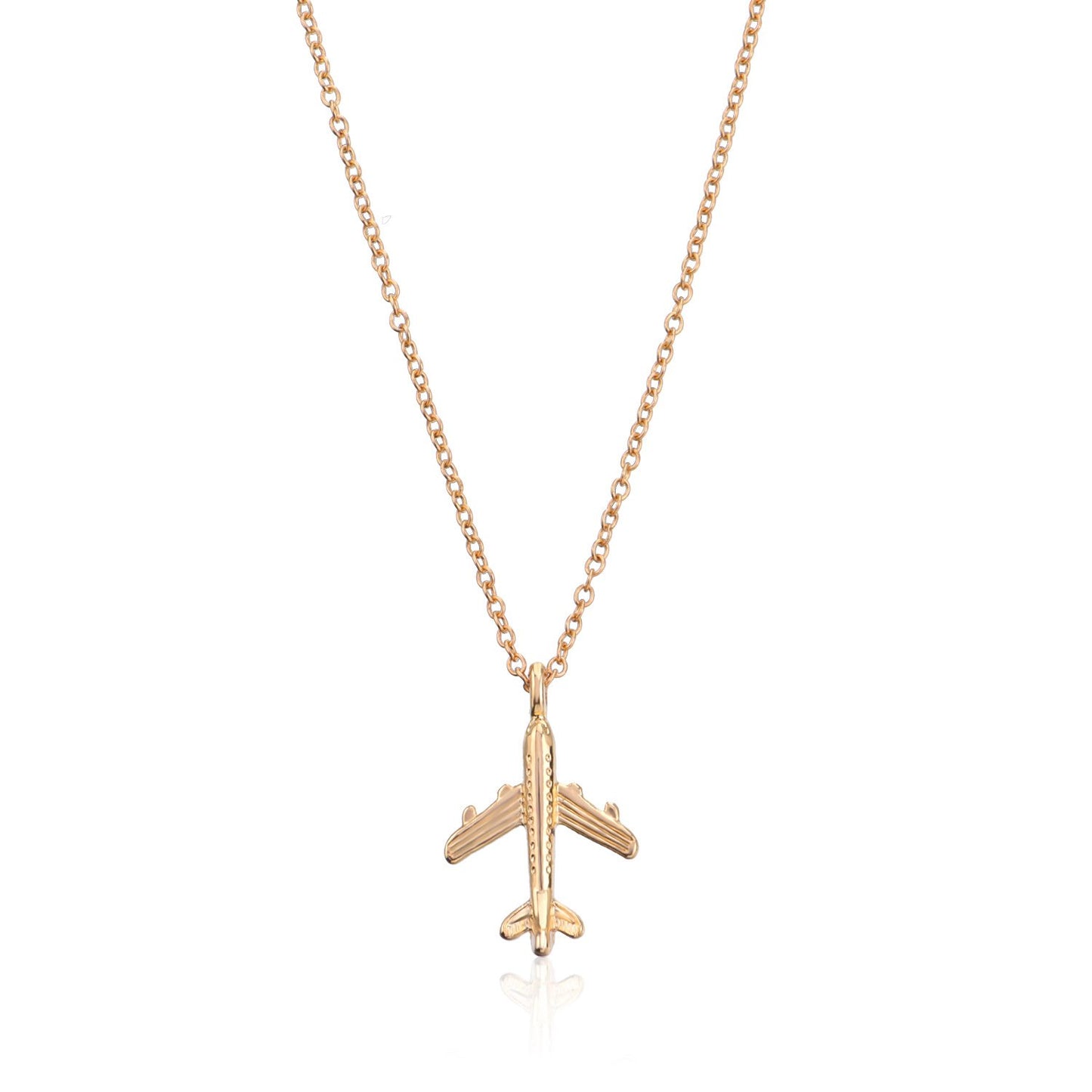 Men's romantic creative necklace onedirection alloy airplane necklace