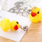Personality Creative Ear Jewelry Cute Cartoon Little Yellow Duck Women's Pendant Ear Stud Earrings