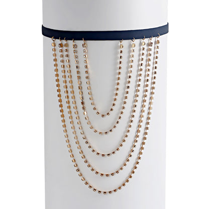 Fashion Jewelry Personalized Night Style Body Chain Simple Sexy Full Diamond Multi-Layered Leg Chain Women's Accessories