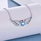 Jewelry Angel Wings Pendant Necklace Female Nurses Day Jewelry Hollow Wings Red Cross Jewelry