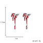 Fashion and popular Halloween earrings creative lunar eclipse blood drop earrings funny drop-shaped earrings