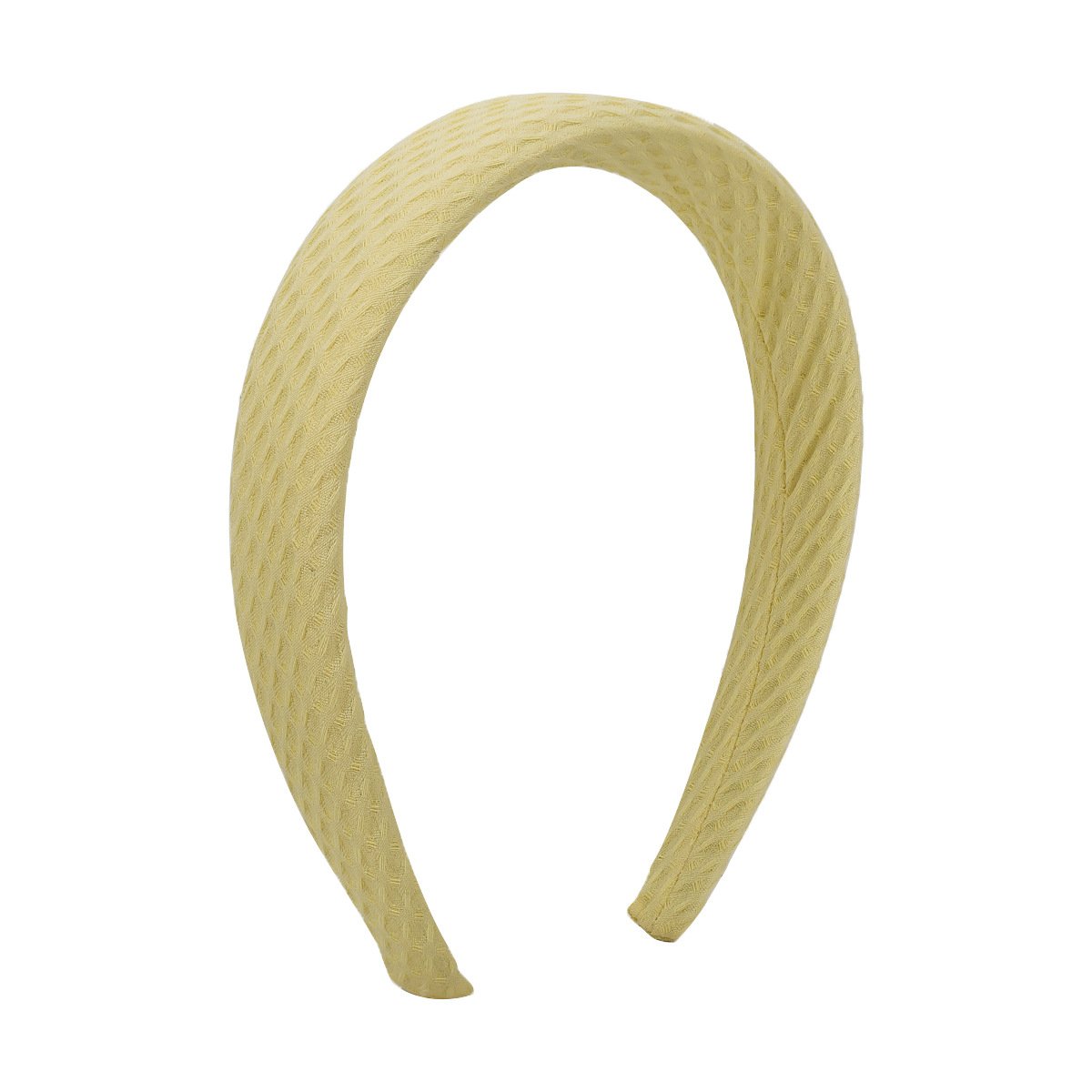 F4567 Small fresh butterscotch color elegant hair hoop women's cloth art wide-brimmed sweet headband