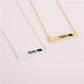 Simple Fashion Mother Bear Necklace Clavicle Chain Alloy MAMA Pendant Necklace Mother's Day Gift