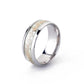 Stainless Steel Ring Creative Arabic Luminous Titanium Steel Ring Jewelry
