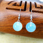 Fashion spherical creative earrings simple earrings earrings earrings opal alloy earhook consignment