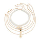 Jewelry Retro Versatile Drop Nectarine Heart Pendant Necklace Frosty Imitation Pearl Dice Necklace Female