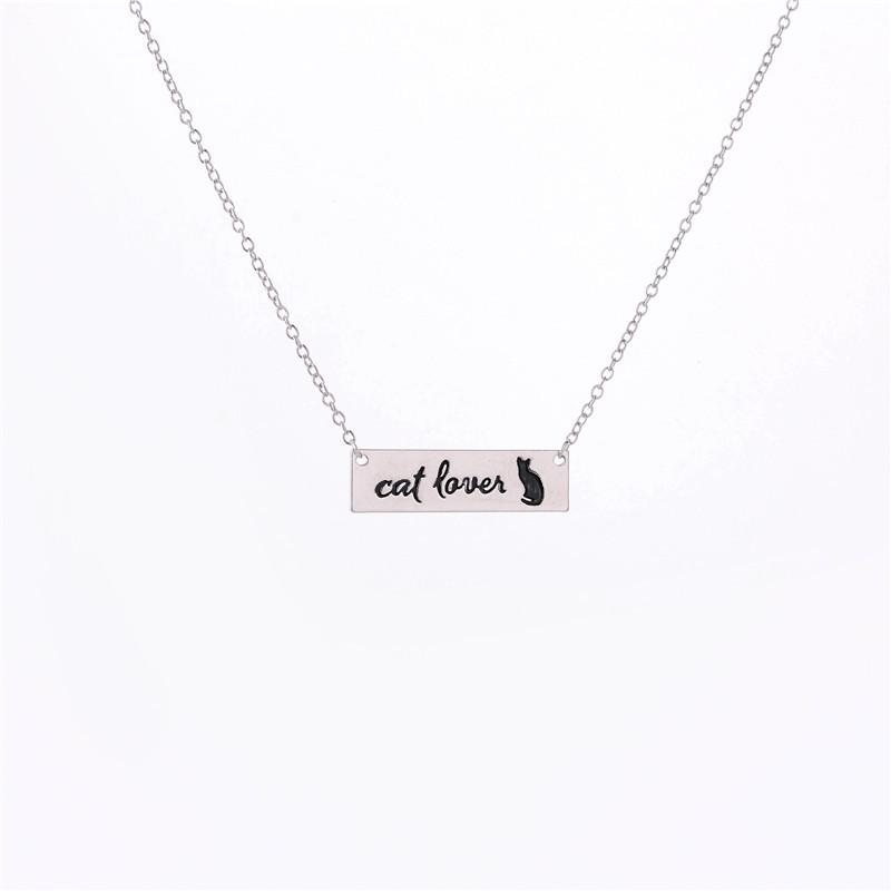 Popular Women's Jewelry Simple Fashion Cute Cute Kitten Necklace