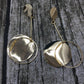 Fashion shiny twisted piece ring long rod earrings birthday party night performance earrings stall