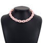 N932 Exaggerated Punk Hip Hop Resin Necklace Alloy Acrylic Retro Thick Chain Clavicle Chain Female