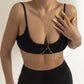 Jewelry Simple Necklace One Chain Sequin Tassel Clothes Chain Feminine Geometric Thin Chain Chest Chain