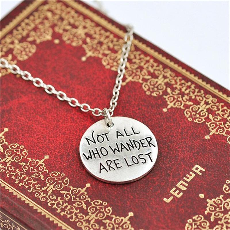 Export Jewelry Compass Compass Necklace Clavicle Chain