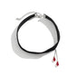 Jewelry dark water drop imitation crystal tassel choker necklace Gothic sweet cool velvet necklace