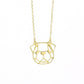 Jewelry popular hollow pug necklace supply