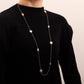 Niche Design Sense Necklace Simple Versatile Temperament Jewelry Imitation Pearl Clavicle Chain Sweater Chain Necklace Female