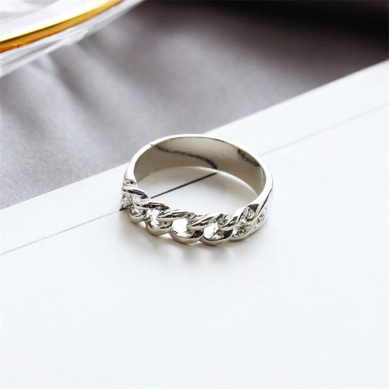 Fashion JewelryChain Empty RingStreet Shop Jianghu Ring