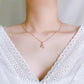 Internet celebrities recommend fork and spoon necklace Personality eating is a blessing Necklace Three meals a day Clavicle chain Niche light luxury jewelry