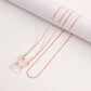 Mask hanging chain glasses hanging chain glasses chain mask chain glasses metal hanging chain metal chain
