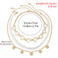Jewelry Temperament Simple Butterfly Peach Heart Clavicle Necklace Retro Versatile Pearl Beaded Necklace Women