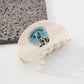 F4327 Cute, Funny, Funny, Pet Paradise, Hairpin Colored Diamond Fashion Shiba Inu Labrador Geometric Shark Clip