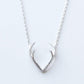 Popular Jewelry Girls Necklace Small Animal Elk Pendant Antlers Clavicle Chain Jewelry