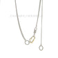 Ins cold geometric multi-layer clavicle chain titanium steel vacuum plated 18k real gold niche necklace female