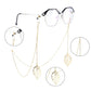 Jewelry Fashion Leaf Pendant Glasses Mask Accessories Ladies Temperament Metal Chain Glasses Chain